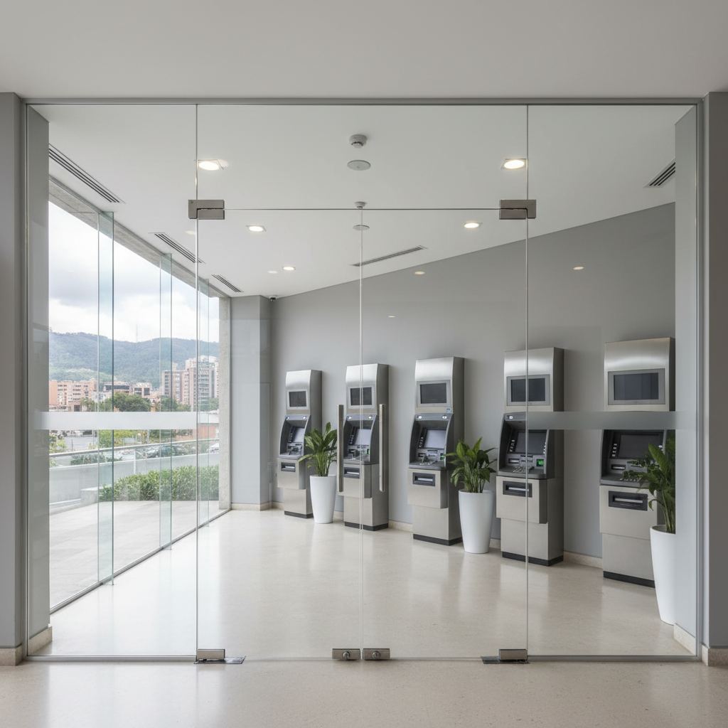 Bank ATM in Medellin for foreign debit card cash withdrawals